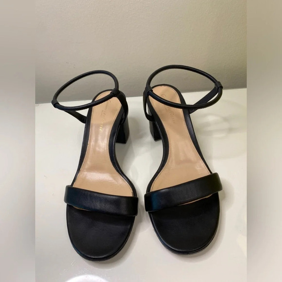 Gianvito Rossi Nikki 60 100% Leather Made in Italy Sandal Heels - Picture 4 of 10